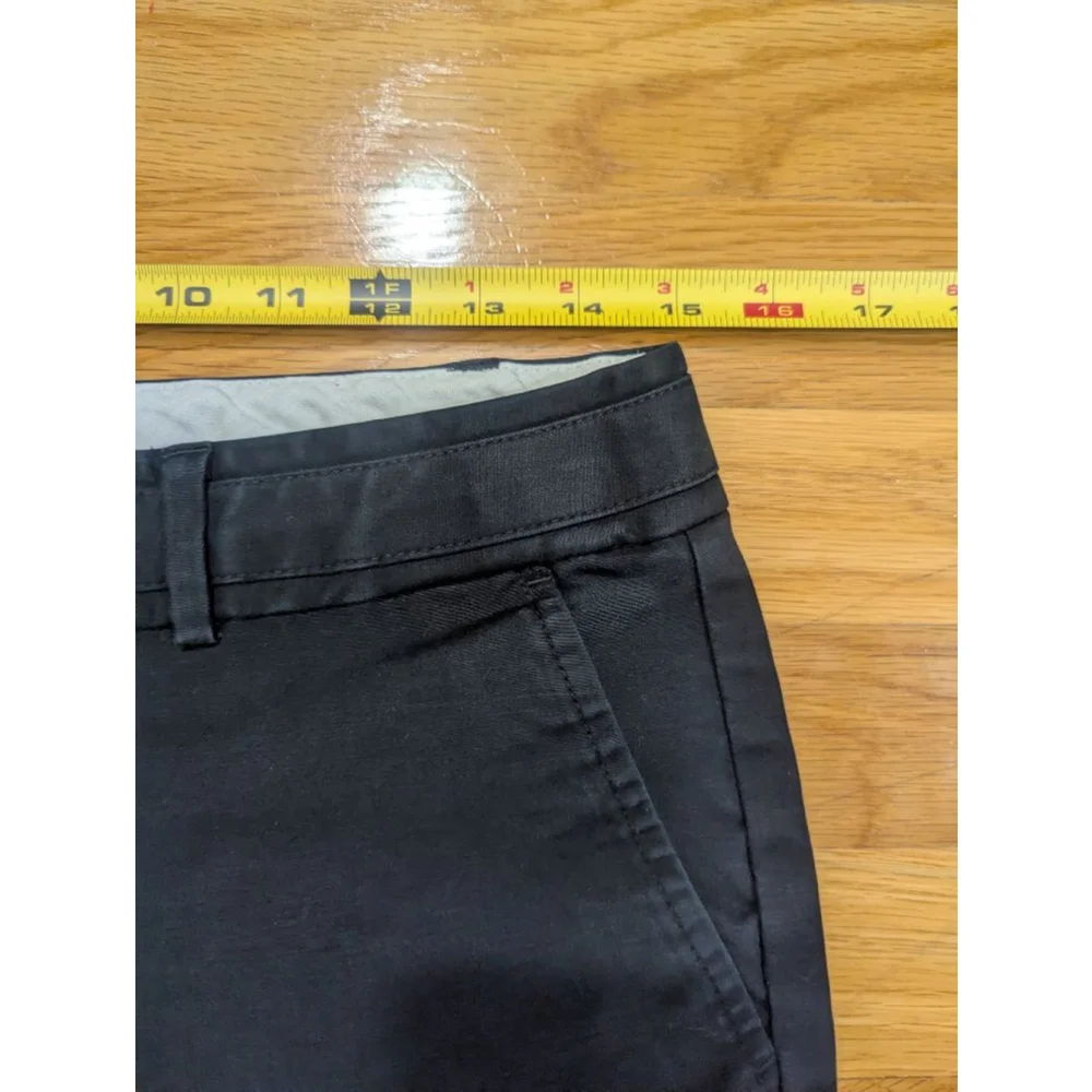Banana Republic Black Ryan Fit Chino Pants Size 4 Short - Picture 5 of 9